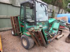 RANSOMES COMMANDER 3500DX 5 GANG MOWER, 4WD, 3138 REC HOURS. KUBOTA ENGINE. WHEN TESTED WAS SEEN TO