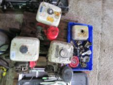 3 X HONDA ENGINES PLUS A QUANTITY OF SPARES. THIS LOT IS SOLD UNDER THE AUCTIONEERS MARGIN SCHEME