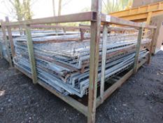 1 X LARGE STILLAGE OF SCAFFOLD SAFETY MESH PANELS, 8FT X 4FT APPROX.