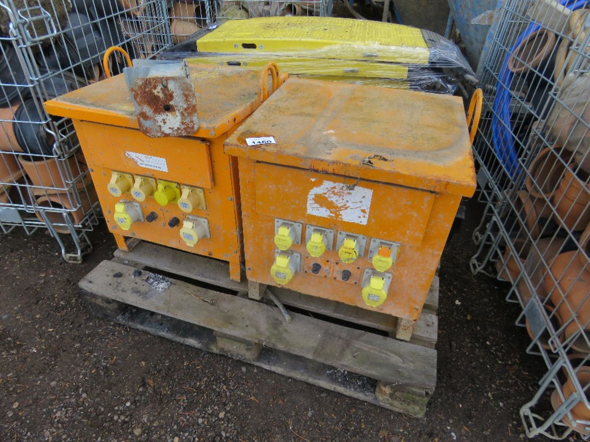 2 X LARGE SITE TRANSFORMERS.