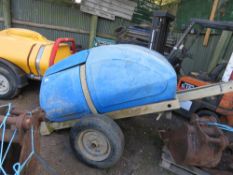 SITE TOWED WATER BOWSER.