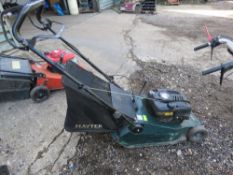 HAYTER HARRIER 48 MOWER WITH COLLECTOR BAG. THIS LOT IS SOLD UNDER THE AUCTIONEERS MARGIN SCHEME,