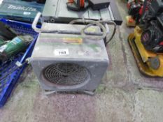 110VOLT FAN HEATER. DIRECT FROM A LOCAL GROUNDWORKS COMPANY AS PART OF THEIR RESTRUCTURING PROGRA