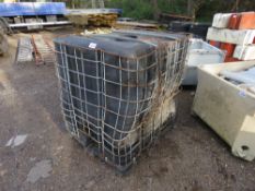 PLASTIC IBC CONTAINER. THIS LOT IS SOLD UNDER THE AUCTIONEERS MARGIN SCHEME, THEREFORE NO VAT WIL