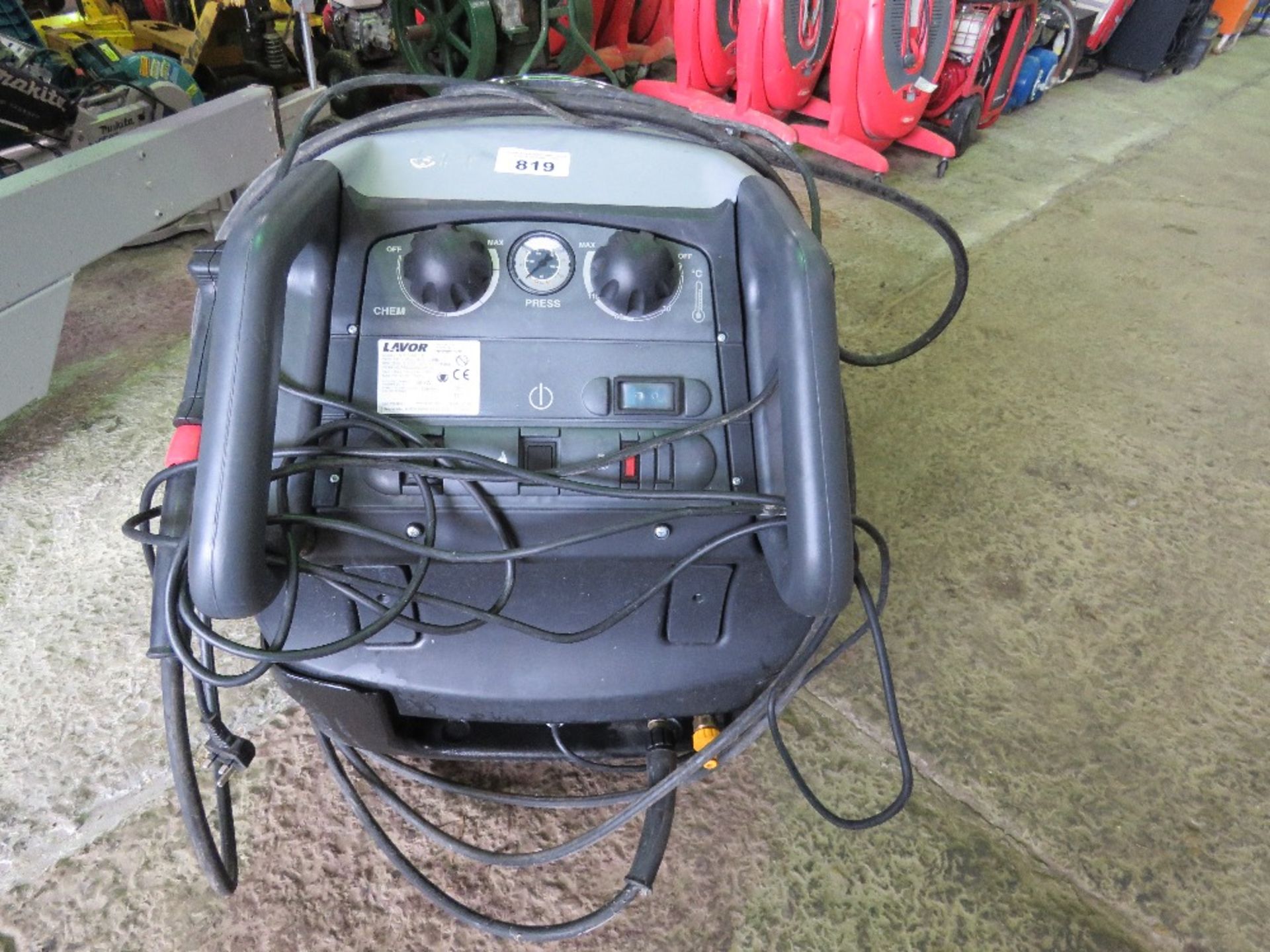 LAVOR 58KW PROFESSIONAL STEAM CLEANER, 240 VOLT, LITTLE USED SINCE PURCHASE IN SEPTEMBER 2021. WITH - Image 3 of 6