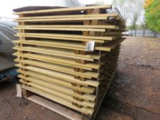 STACK OF APPROXIMATELY 24NO WOODEN PICKET FENCE PANELS 1.83M X 1M APPROX.