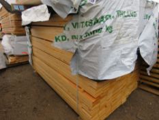 EXTRA LARGE PACK OF UNTREATED HIT AND MISS TIMBER FENCE CLADDING BOARDS: 1.75M LENGTH X 95MM WIDTH A