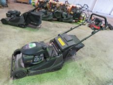 HAYTER HARRIER 48 PROFESSIONAL MOWER WITH COLLECTOR.