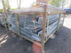 1 X LARGE STILLAGE OF SCAFFOLD SAFETY MESH PANELS, 8FT X 4FT APPROX.