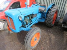 FORDSON DEXTA VINTAGE TRACTOR DIRECT FROM LOCAL COLLECTION. OWNER DOWNSIZING. WHEN TESTED WAS SEEN T