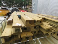 PACK OF H PROFILED FENCE POSTS, 1.8-2.7M LENGTH APPROX. 29NO IN TOTAL APPROX.