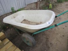 STABLE BARROW, TIPPING BUCK. THIS LOT IS SOLD UNDER THE AUCTIONEERS MARGIN SCHEME, THEREFORE NO V