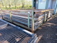 1 X LARGE STILLAGE OF SCAFFOLD SAFETY MESH PANELS, 8FT X 4FT APPROX.