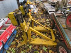 FORKLIFT BARREL CLAMP ATTACHMENT. THIS LOT IS SOLD UNDER THE AUCTIONEERS MARGIN SCHEME, THEREFORE