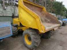 THWAITES 9 TONNE DUMPER, YEAR 2002. 4943 REC HOURS. SN:SLCM290ZZ22.A0626. DIRECT FROM LOCAL BUILDER