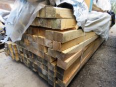 PACK OF UNTREATED TIMBERS 2.75M LENGTH X 70MM X 50MM.