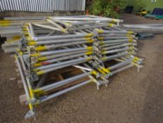 ALUMINIUM QUICK STAGE FRAMES. 30NO IN TOTAL APPROX. SOURCED FROM COMPANY LIQUIDATION.