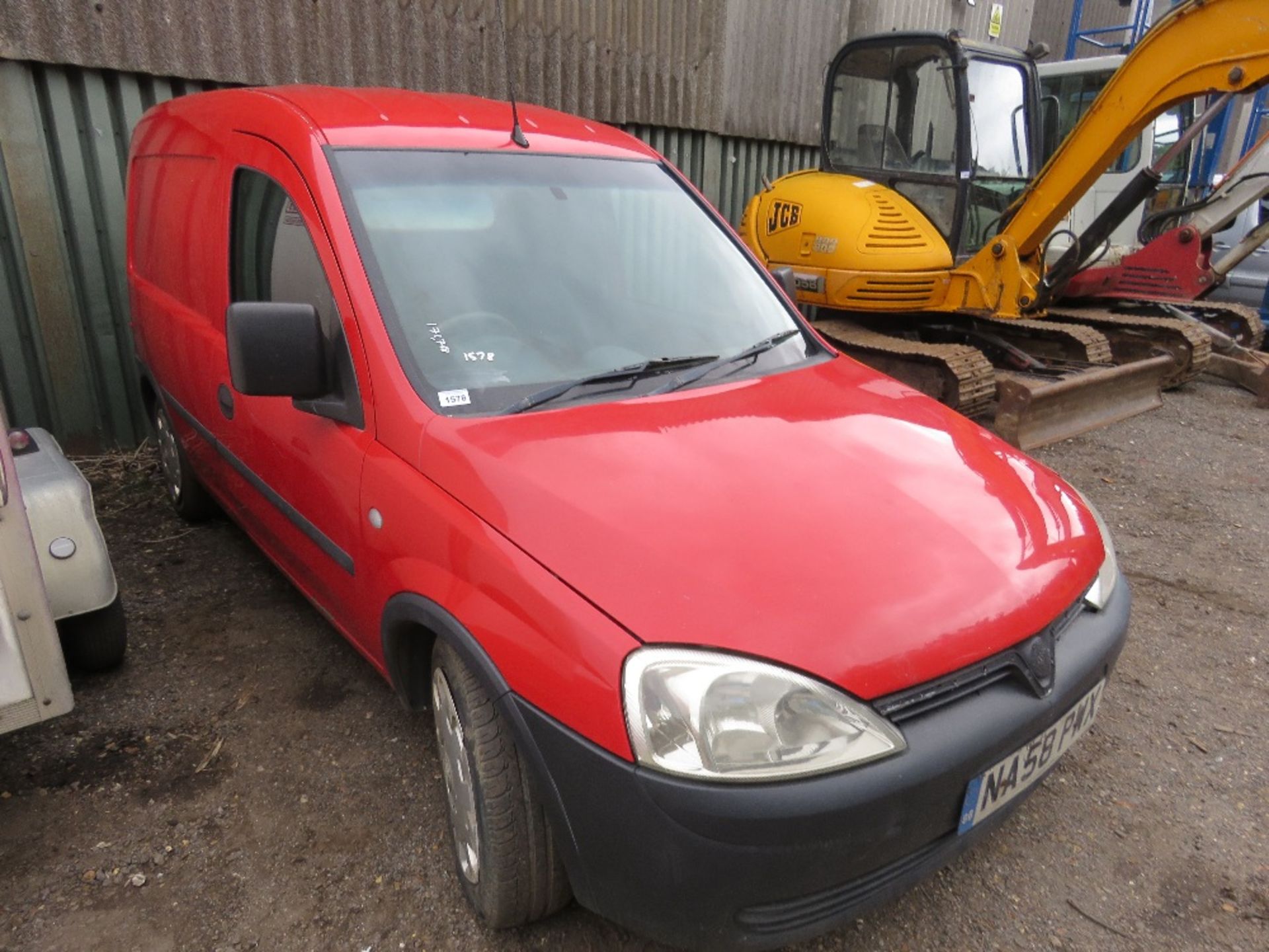 VAUXHALL COMBO PANEL VAN REG:NA58 PWX. 171,768 REC MILES. TEST UNTIL 23/09/22. SIDE DOOR. WHEN TESTE