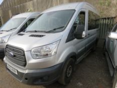 FORD TRANSIT MINIBUS REG:AK15NXR. 202,270 REC MILES. WITH V5 AND MOT UNTIL 29.10.22.