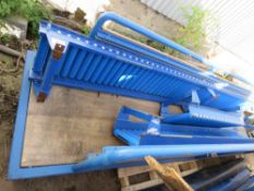 3 X ROLLER CONVEYOR SECTIONS, 1.2-3M LENGTH APPROX. THIS LOT IS SOLD UNDER THE AUCTIONEERS MARGIN
