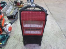 RHINO 240VOLT POWERED RADIANT HEATER. DIRECT FROM LOCAL COMPANY WHO ARE CLOSING THE LANDSCAPE MAINTE