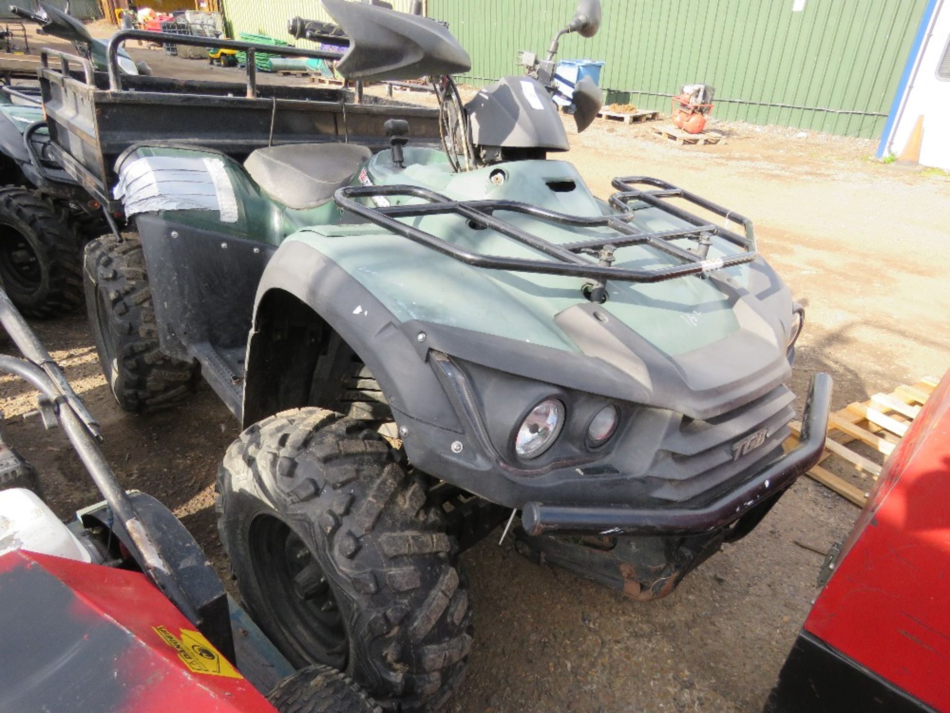 TGB AGROCARRIER FARM QUAD BIKE WITH CARRYING TRAY, 2003REC MILES, YEAR 2014. WHEN TESTED WAS SEEN - Image 4 of 4