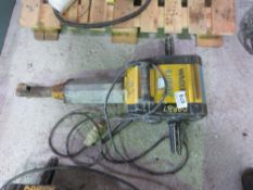 WACKER 110VOLT HEAVY DUTY UPRIGHT BREAKER. DIRECT FROM A LOCAL GROUNDWORKS COMPANY AS PART OF TH