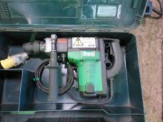 HITACHI MEDIUM SIZED 110VOLT POWERED BREAKER DRILL.