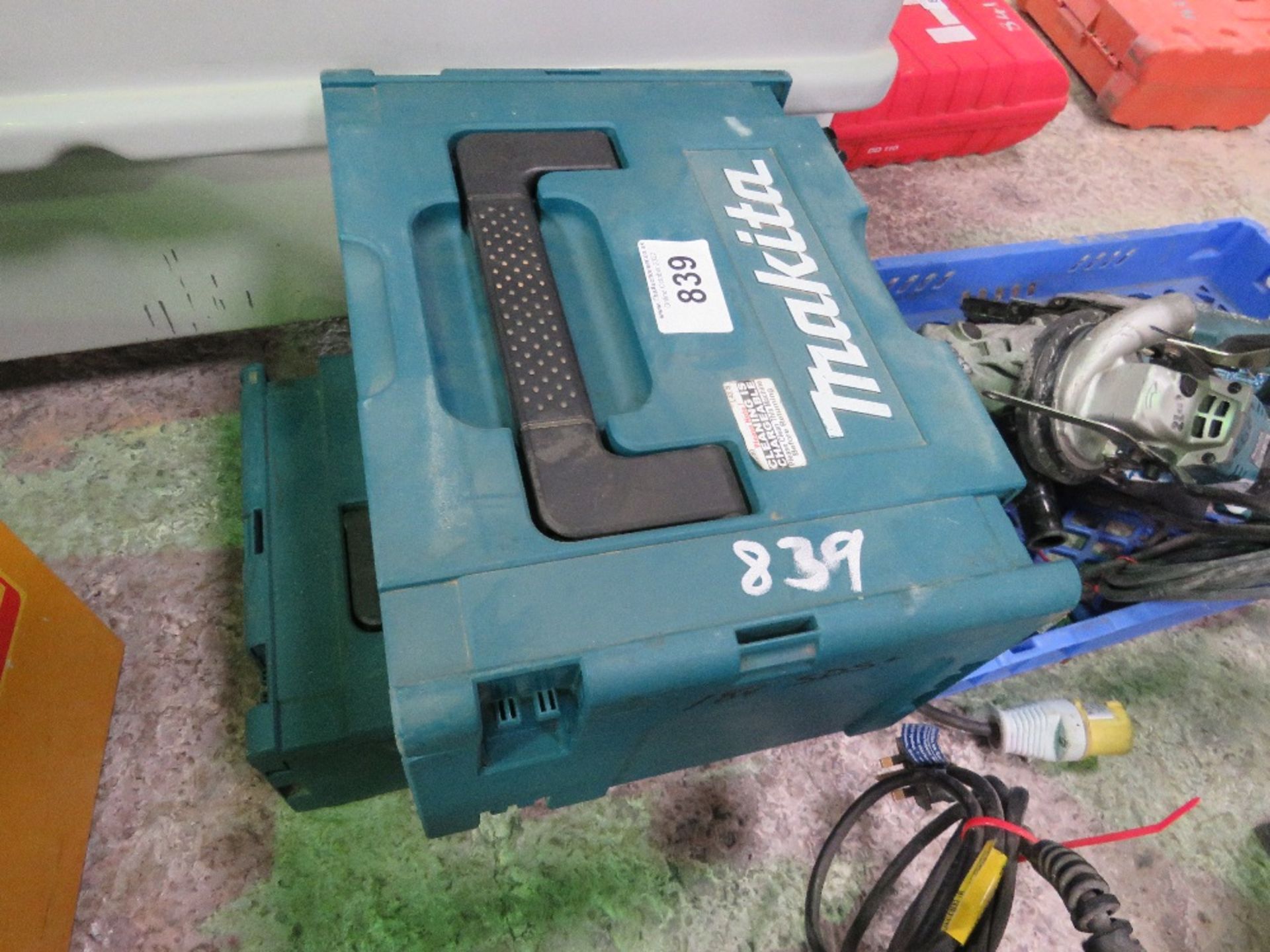 2 X MAKITA BATTERY TOOLS, NO BATTERIES: ANGLE GRINDER AND DRILL. - Image 3 of 3