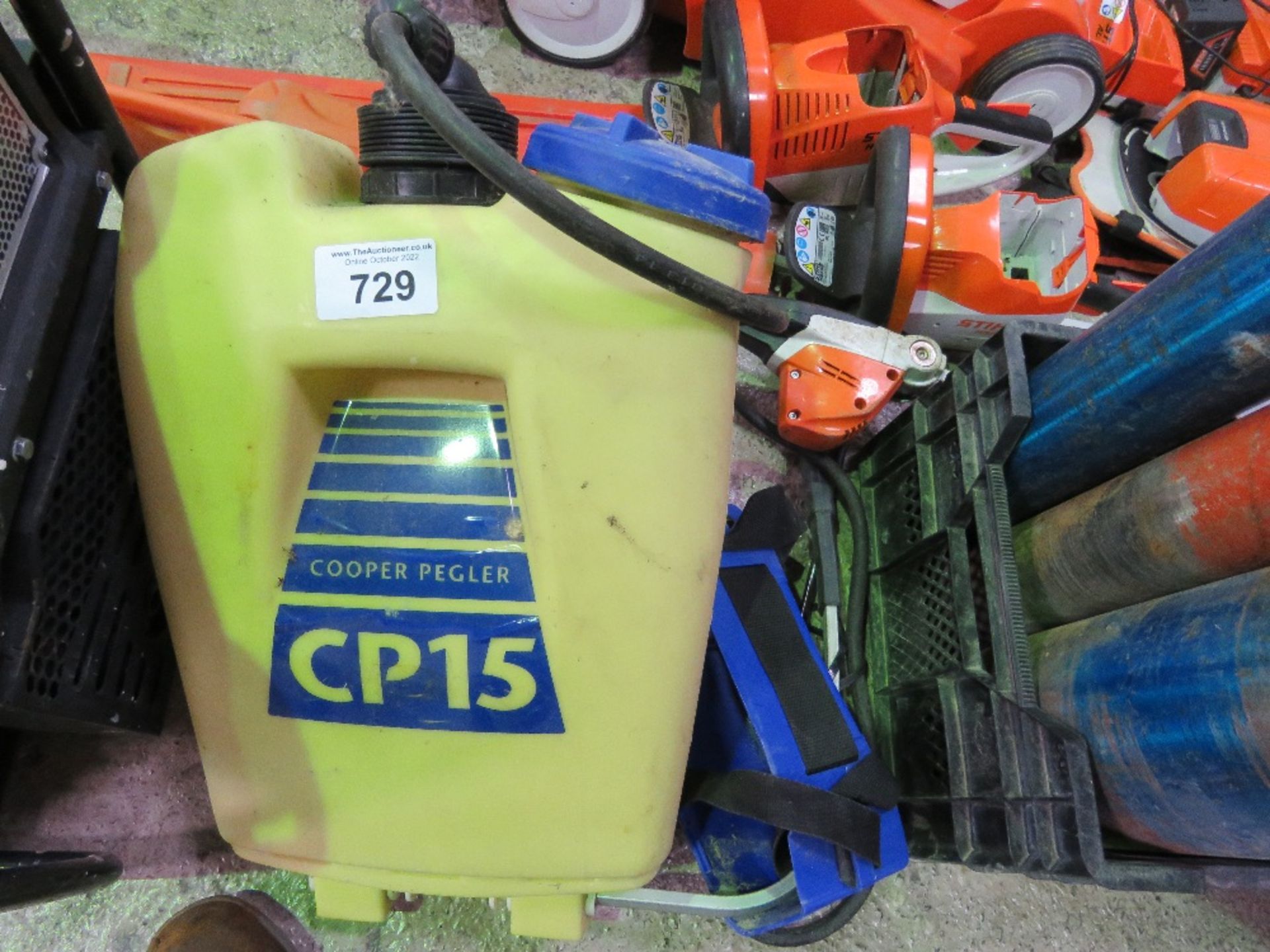 CP15 KNAPSACK SPRAYER. DIRECT FROM LOCAL COMPANY WHO ARE CLOSING THE LANDSCAPE MAINTENANCE PART OF T
