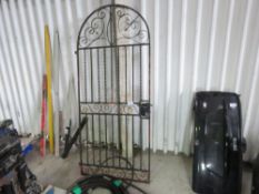 LARGE ORNATE METAL GATE. THIS LOT IS SOLD UNDER THE AUCTIONEERS MARGIN SCHEME, THEREFORE NO VAT W