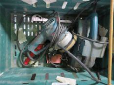 JUMP STARTER AND ASSORTED POWER TOOLS. THIS LOT IS SOLD UNDER THE AUCTIONEERS MARGIN SCHEME, THER