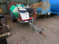 BRENDON POWER WASHER BOWSER, YANMAR ENGINE. WHEN TESTED WAS SEEN TO RUN AND PUMPED WHEN JUMP STARTED