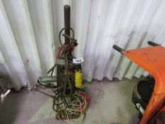 PILLAR DRILL AND BREAKER DRILL, 240VOLT. THIS LOT IS SOLD UNDER THE AUCTIONEERS MARGIN SCHEME, TH