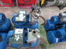 2 X SPERONI 110VOLT ON DEMAND PRESSURE WATER PUMP.