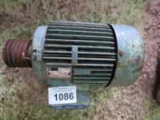 ELECTRIC MOTOR. THIS LOT IS SOLD UNDER THE AUCTIONEERS MARGIN SCHEME, THEREFORE NO VAT WILL BE CH