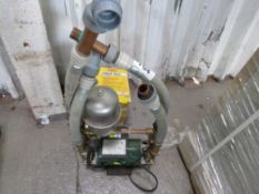 2 X WATER PUMPS. THIS LOT IS SOLD UNDER THE AUCTIONEERS MARGIN SCHEME, THEREFORE NO VAT WILL BE C