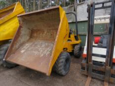 BENFORD 3 TONNE DUMPER, YEAR 2002. DEUTZ ENGINE . SN:SLBDNN00E207AR140. DIRECT FROM LOCAL BUILDER WH