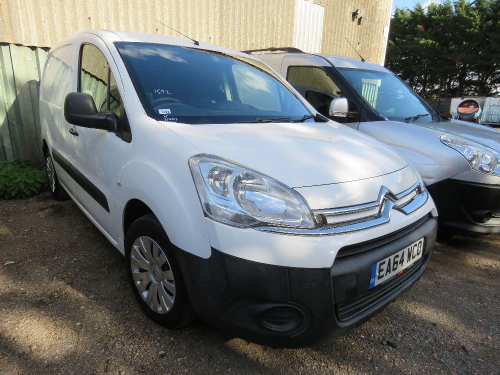 CITROEN BERLINGO PANEL VAN REG:EA64 WCO. 76,794 REC MILES. WITH V5. AIRCON. TESTED UNTIL MAY 2023. W