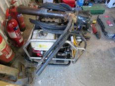 JCB BEAVER BREAKER PACK WITH GUN AND HOSE AND BREAKER, YEAR 2017 BUILD. WHEN TESTED: TURNS OVER NOT
