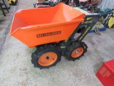 KTMD250C PETROL ENGINED 4WD CHAIN DRIVEN POWER BARROW, APPEARS UNUSED.