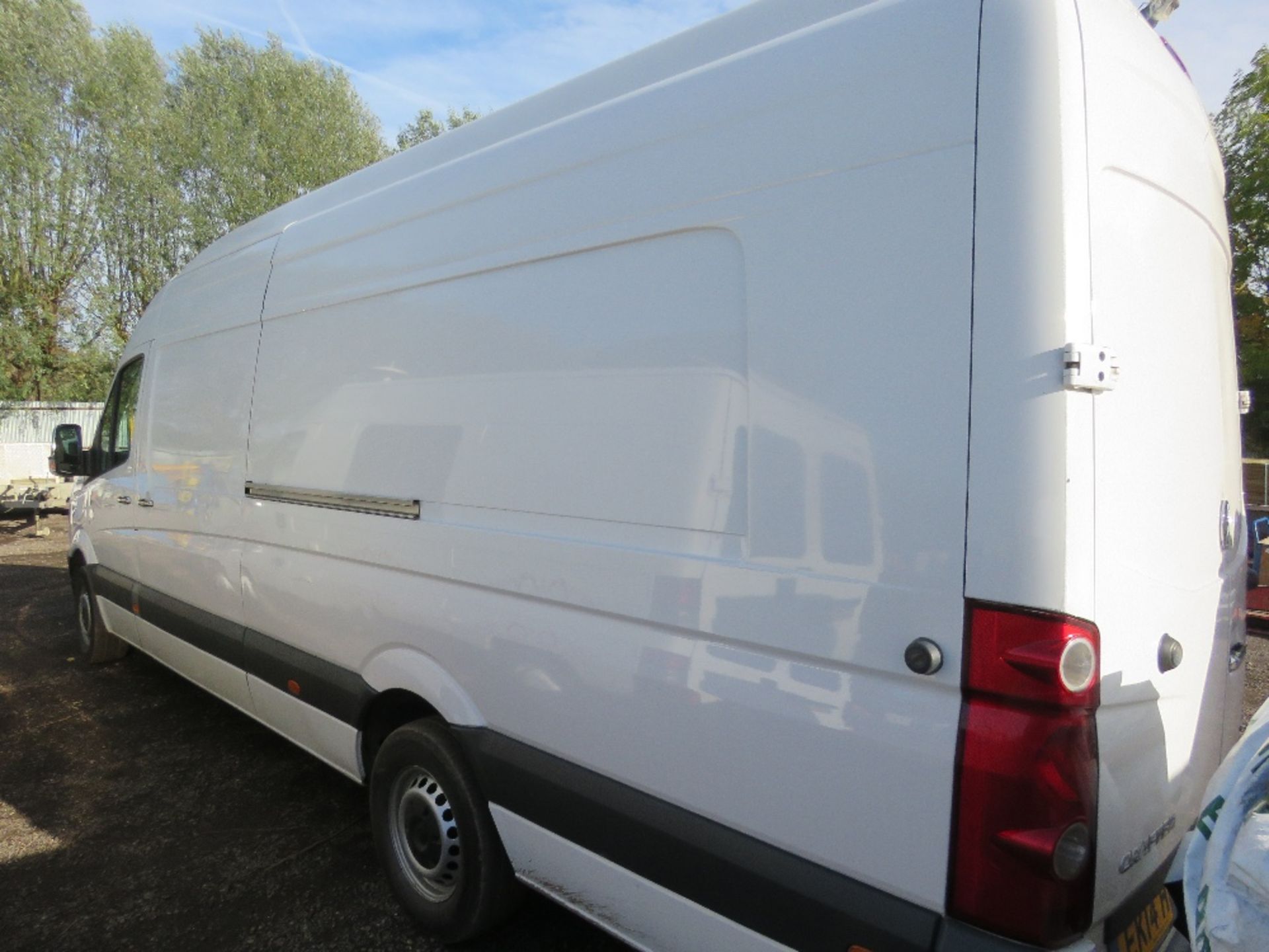 VOLKSWAGEN CRAFTER CR35 LWB HIGH TOP PANEL VAN REG;EK14 HCP TEST UNTIL 15.05.23. WITH V5. 304,515 - Image 3 of 10