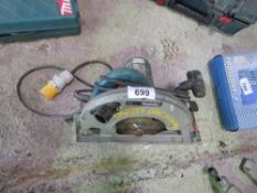 MAKITA 110VOLT CIRCULAR SAW. DIRECT FROM A LOCAL GROUNDWORKS COMPANY AS PART OF THEIR RESTRUCTURI