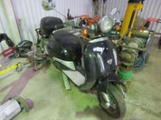 YIYING 125CC PETROL SCOOTER REG:GN65 LVX. NO V5. SOLD AS SPARES OR REPAIR. NO KEY. CONDITION UNKNOWN