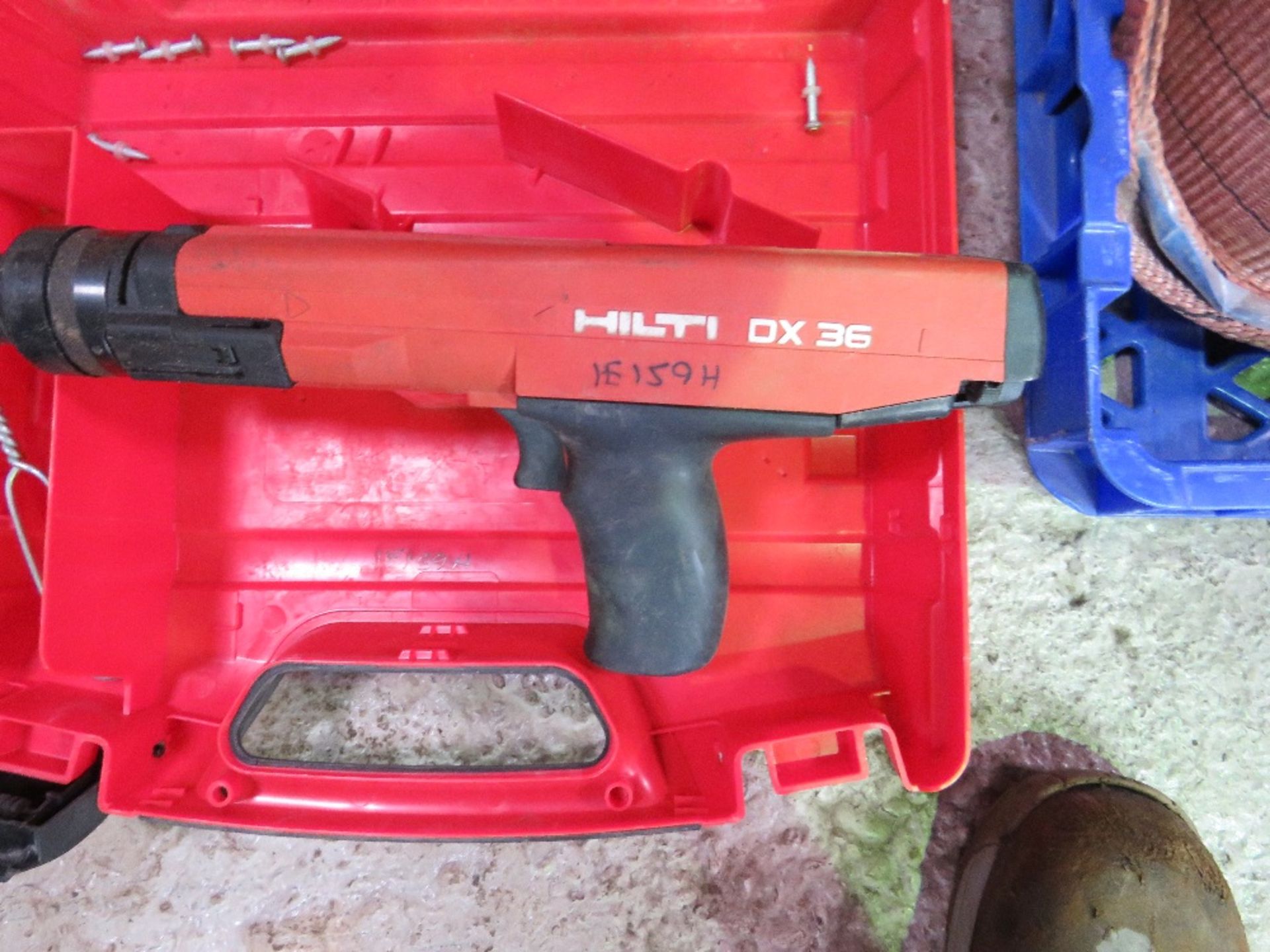 HILTI DX36 NAIL GUN IN CASE. DIRECT FROM LOCAL COMPANY WHO ARE CLOSING THE LANDSCAPE MAINTENANCE PAR - Image 2 of 2