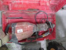 HILTI TE1000AVR 110VOLT BREAKER IN A CASE. DIRECT FROM LOCAL COMPANY WHO ARE CLOSING THE LANDSCAPE M