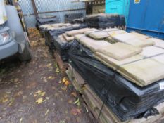 6 X PALLETS OF SANDSTONE PATIO SLABS, PURCHASED FOR A PROJECT BUT NEVER LAID. THIS LOT IS SOLD UN