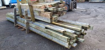 2 X BUNDLES OF CONSTRUCTION TIMBERS. THIS LOT IS SOLD UNDER THE AUCTIONEERS MARGIN SCHEME, THEREF