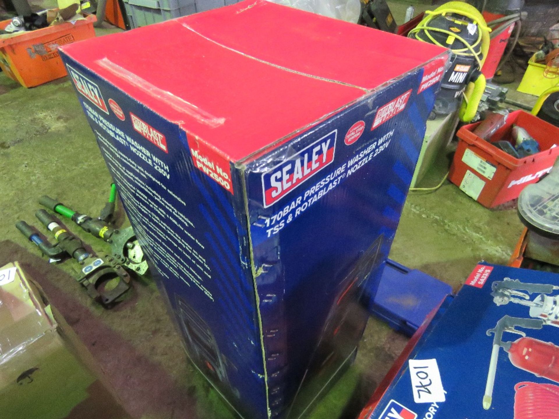 SEALEY 170BAR POWER WASHER SET, 230VOLT POWERED. BOXED, UNUSED, DIRECT FROM LOCAL COMPANY BEING SURP - Image 4 of 4