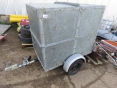 SMALL BOX TRAILER 4FT LENGTH APPROX.